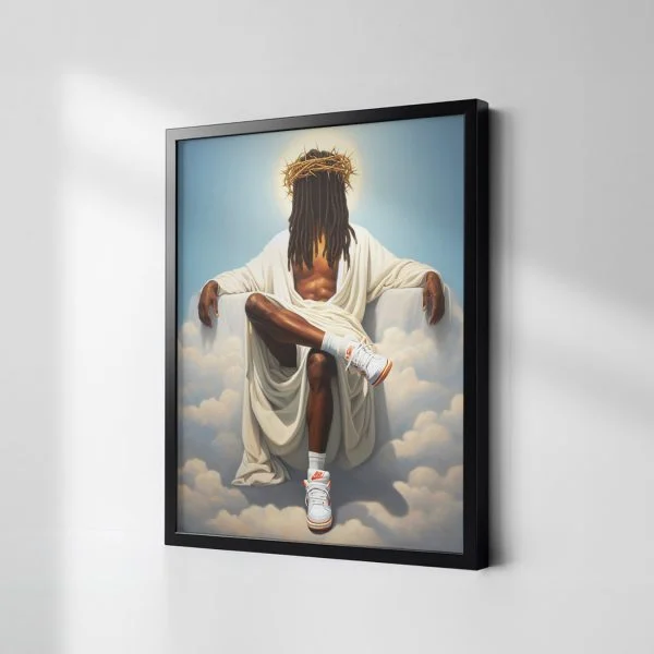 Jesus Is King African American Wall Art – Unique Black Christian Decor ...